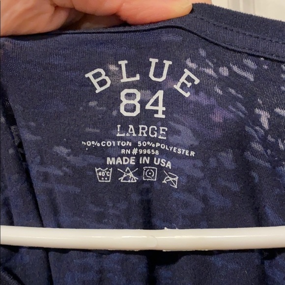 Univ of Michigan Football Burnout Tee Large EUC - Picture 6 of 7